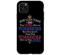 You Can Take The Girl Out of Yorkshire, Royaume-Uni, Royaume-Uni Coque pour iPhone 11 Pro Max