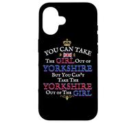 You Can Take The Girl Out of Yorkshire, Royaume-Uni, Royaume-Uni Coque pour iPhone 16