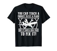 You Can Teach A Monkey to Fly A Plane T-Shirt