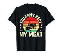 You Can't Beat My Meat Smoker Gifts Barbecue Pit Grill Dad T-Shirt