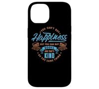 You Can't Buy Happiness But You Can Buy Books Funny Literary Coque pour iPhone 14