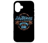 You Can't Buy Happiness But You Can Buy Books Funny Literary Coque pour iPhone 16