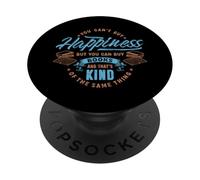 You Can't Buy Happiness But You Can Buy Books Funny Literary PopSockets PopGrip Adhésif
