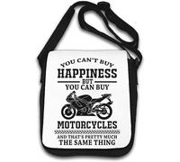 You Can't Buy Happiness But You Can Buy Motorcycles And That's The Same Thing Sac à bandoulière Blanc