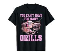 You Can't Have Too Many Grills Funny Retro BBQ Grilling T-Shirt