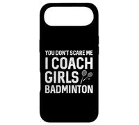You Can't Scare Me I Coach Girls Badminton Coque pour iPhone Air
