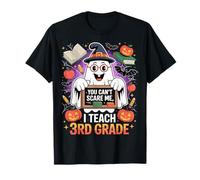 You Can't Scare Me I Teach 2th Grade Ghost Teacher Halloween T-Shirt