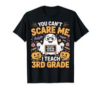 You Can't Scare Me I Teach 2th Grade Ghost Teacher Halloween T-Shirt