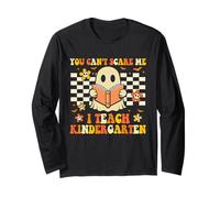 You Can't Scare Me I Teach Matdergarten Halloween Teacher Manche Longue