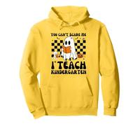 You Can't Scare Me I Teach Matdergarten Halloween Teacher Sweat à Capuche