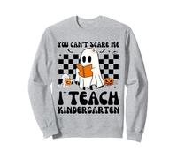 You Can't Scare Me I Teach Matdergarten Halloween Teacher Sweatshirt