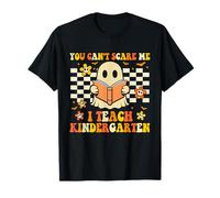 You Can't Scare Me I Teach Matdergarten Halloween Teacher T-Shirt