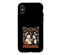 You Cant Scare Me I Teach Preschool Teacher Fantôme Coque pour iPhone X/XS
