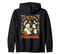 You Cant Scare Me I Teach Preschool Teacher Fantôme Sweat à Capuche