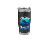 You Can't Scare Me I'm A Scuba Diver And A Mom Divers Diving Gobelet isotherme en acier inoxydable double paroi