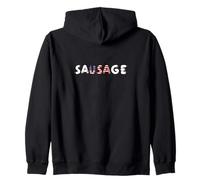 You Can't Spell Saucisse Without USA Funny Casual 4th of July Sweat à Capuche