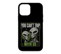 You Can't Trip with Us Funny Alien Retro Vintage UFO Graphic Coque pour iPhone 12 Mini