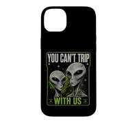 You Can't Trip with Us Funny Alien Retro Vintage UFO Graphic Coque pour iPhone 14 Plus