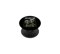 You Can't Trip with Us Funny Alien Retro Vintage UFO Graphic PopSockets PopGrip Adhésif