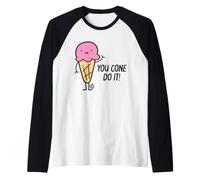 You Cone Do It Ice Cream Manche Raglan