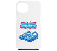 You Croc My World, Jeu de Mots Amusant pour Couples pour la Saint-Valentin Coque pour iPhone 13