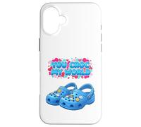 You Croc My World, Jeu de Mots Amusant pour Couples pour la Saint-Valentin Coque pour iPhone 16 Plus