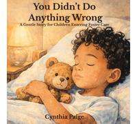 You Didn't Do Anything Wrong: A Gentle Story for Children Entering Foster Care