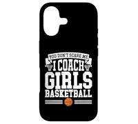 You Don't Scare Me I Coach Baskets Amusantes pour Fille Coque pour iPhone 17
