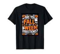 You Fall O Ween Directions Teacher Halloween Classroom Fun T-Shirt