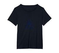 You Float My Boat - Nautical Love Sailing T-Shirt, Femme Grandes Tailles, Noir, 5X