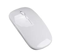 YOU GLOW GIRL Souris sans Fil LED, 3 Souris d'ordinateur DPI réglables, Souris sans Fil USB 2.4G avec Interface de Conversion USB - C pour iPad, Tablette (Blanc)
