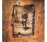 YOU GOT IT 7" (45) UK VIRGIN 1989 WITH 2 PAGE PRESS RELEASE B/W THE ONLY ONE (VS1166) PROTER AND RELEASE DATE STICKERED PIC SLEEVE