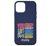 You Got This Don't Stress Rock The Test Day Coque pour iPhone 12 Mini