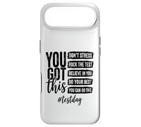 You Got This Don't Stress Rock The Test Day Coque pour iPhone Air