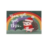You Got This Rainbow Hedgehog Puzzle en bois Décoration familiale 500 pièces
