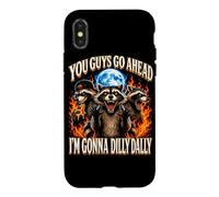 You Guys go Ahead im Gonna Dilly Dally Raton Laveur Bootleg Coque pour iPhone X/XS