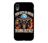 You Guys go Ahead im Gonna Dilly Dally Raton Laveur Bootleg Coque pour iPhone XR