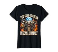 You Guys go Ahead im Gonna Dilly Dally Raton Laveur Bootleg T-Shirt Graphique avec Valeur