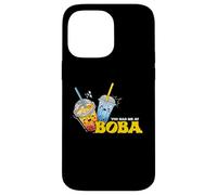 You Had Me at Boba | Thé au Lait perlé | Bubble Tea Coque pour iPhone 14 Pro Max