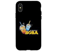 You Had Me at Boba | Thé au Lait perlé | Bubble Tea Coque pour iPhone X/XS