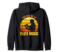 You Had Me At Flute Music Sweat à Capuche