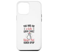 You Had Me at Hello Korean Tourist Unique et Korea Kpop Coque pour iPhone 12 Pro Max