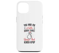 You Had Me at Hello Korean Tourist Unique et Korea Kpop Coque pour iPhone 13