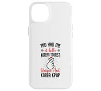 You Had Me at Hello Korean Tourist Unique et Korea Kpop Coque pour iPhone 14 Plus