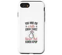 You Had Me at Hello Korean Tourist Unique et Korea Kpop Coque pour iPhone SE (2020) / 7/8