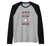 You Had Me at Hello Korean Tourist Unique et Korea Kpop Manche Raglan