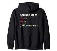 You Had Me At Hello World - Programmateur Love Sweat à Capuche