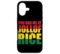 You Had Me At Jollof Rice Passion Délicieuse Coque pour iPhone 17