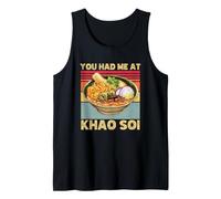 You Had Me At Khao Soi Noodle, Fan de Cuisine Asiatique rétro Débardeur