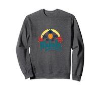 You Had Me at Mahalo: Tropical Hawaiian Ananas Sweatshirt, Unisexe pour Adultes, Chiné Foncé, XL